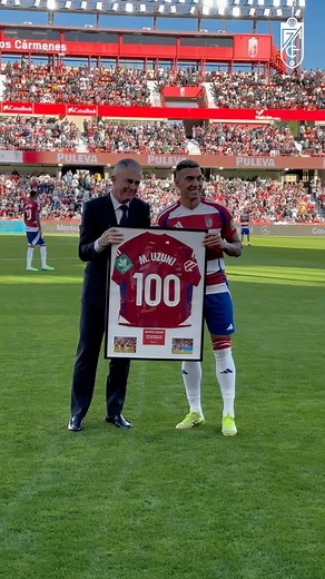 Granada Club de Fútbol on Instagram: "Histórico, @myrto_uzuni. ❤️🤍"