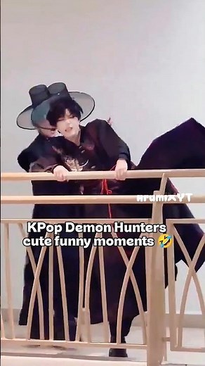 KPop Demon Hunters cute funny moments 🤣 pt.25 #kpdh #kpopdemonhunters #cosplay #jinu #rumi