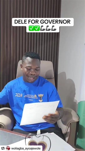 Dele for Governor: A Flaming Experience