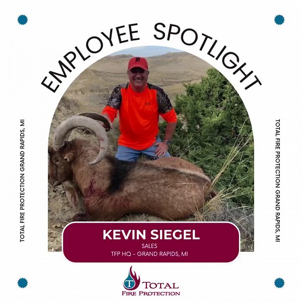 🌟 Employee Spotlight: Kevin Siegel 🌟We’re proud to highlight one of our long-time team members, Kevin Siegel, who has been with Total Fire Protection since January 9, 2012. With years of… | Total Fire Protection, Inc.