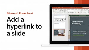 Slaidile hüperlingi lisamine - Microsofti tugiteenus