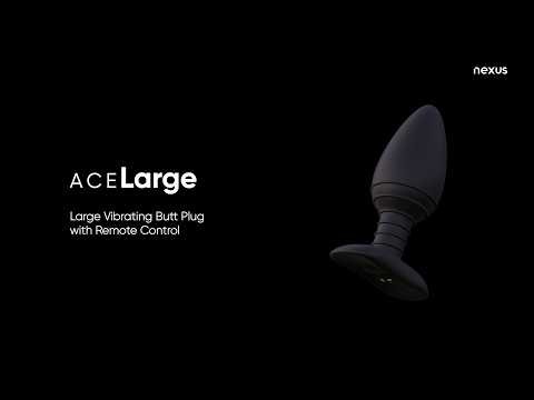 Nexus Ace Large Vibrating Plug Features & How to Use ◼ Nexus