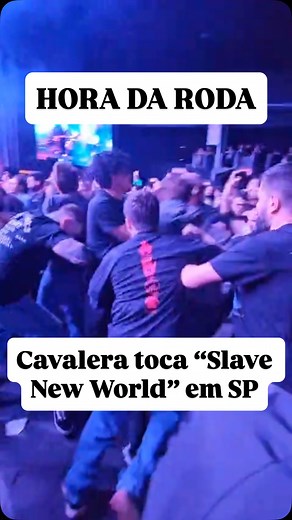 ENTRA NA RODA: Cavalera toca “Slave New World”, dos tempos de Sepultura, no Espaço Unimed, em São Paulo. Vídeo de Thiago Zuma @thiagozum para o site IgorMiranda.com.br. #cavalera #sepultura #maxcavalera #iggorcavalera | Igor Miranda - música e jornalismo