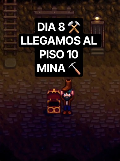 STARDEW VALLEY | DÍA 8: ¡LLEGAMOS AL PISO 10 DE LA MINA! ⛏️⚔️ | PRIMAVERA AÑO 1 @Elrekan:🌱 Episodio completo en YouTube — enlace en mi perfil 🎮 Continuamos nuestra aventura en Stardew Valley! 🌱🏡 Recuerda que en esta serie tendremos un video por cada día de juego, viviendo nuestra historia día a día. En el Día 8 de Primavera del Año 1: ⛏️ Nos aventuramos nuevamente en la mina. ⬇️ ¡Conseguimos llegar hasta el piso 10! 👾 Derrotamos 10 babas y cumplimos el objetivo necesario. ⚔️ ¡Desbloqueamos 