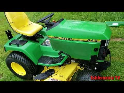 John Deere 445 Garden Tractor