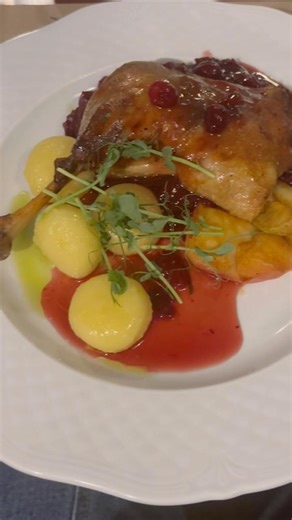 #Warsaw #Poland #OldTown #Dinner #restaurantreview #traditional #dishes #roastduck #tomato #soup ...