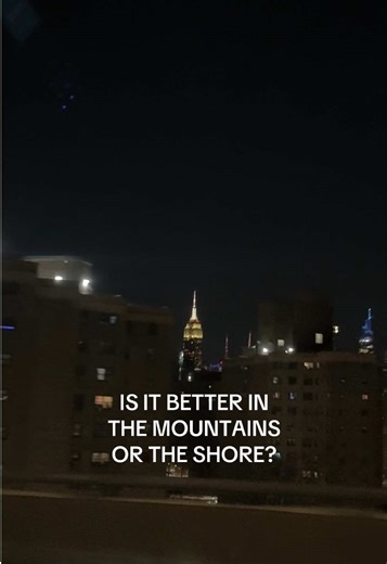 🤔💭🌃 #nyc #mountains #shore #travel #nomad