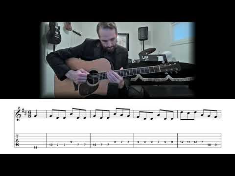 The Swallowtail Jig - Irish Flatpicking Guitar Lesson (Sheet Music + TAB)