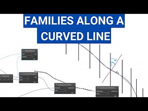 Revit Dynamo | place families with rotation along a curved line