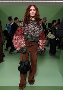 Olivia Cooke at Loewe Show During Paris Fashion Week 03/01/2024 • CelebMafia