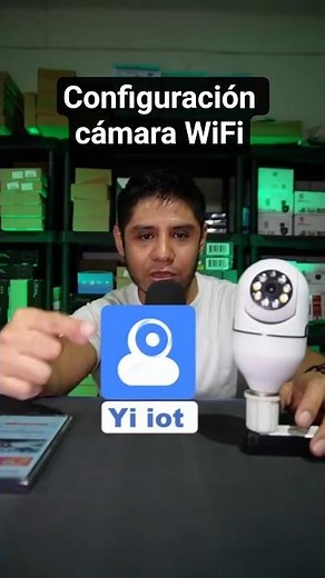 Configuración cámara WiFi Yi Iot fácil y rápido #camarawifi #tutorial #wifi #Yiiot
