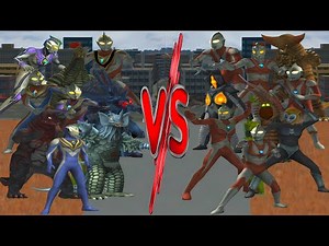 ウルトラマン AGUL VS ULTRAMAN JACK, GOLZA VS ALIEN MAGMA, TYRANT VS TARO, TIGA VS TWINTAIL #ウルトラマン #怪獣