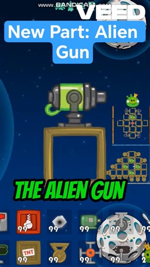 New Bad Piggies Part: Alien Gun Bad Piggies 2 Space Mod #angrybirds #badpiggies #gta6 #shorts #viral