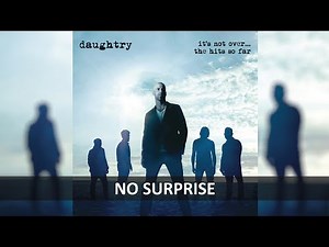 DAUGHTRY - NO SURPRISE LYRICS