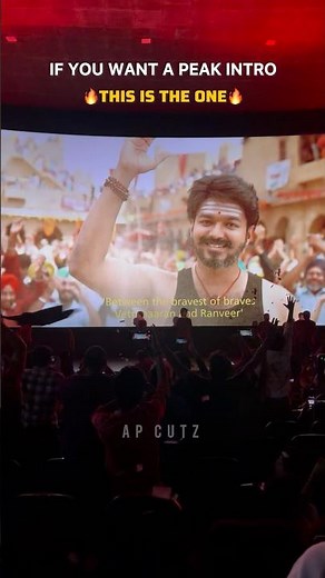 Mersal | Vijay | Intro | Ar Rahman | Atlee | love #mersal #thalapathy #theatre #rerelease #vijay