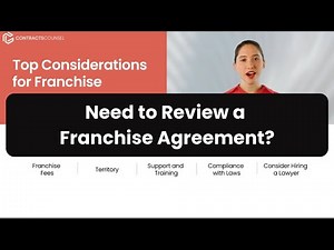 How to Review a Franchise Agreement [Important Terms to Understand]