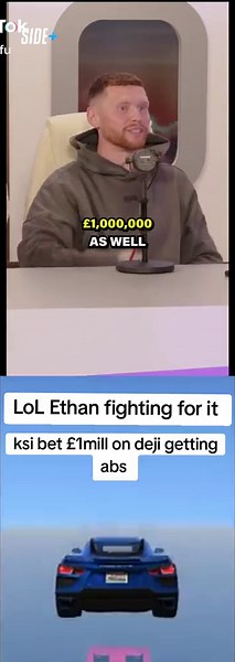 £1 Million Bet for Abs: KSI Challenges Deji