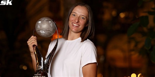 WTA Awards 2023: Complete list of winners as Iga Swiatek crowned Player of the Year