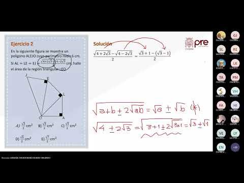 Álgebra - Semana 19 Repaso - Pre San Marcos Ciclo 2025-II (Nuevo Ciclo)