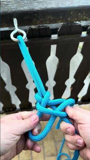 The best knot for reliable towing! how to tie a rope knot for towing.