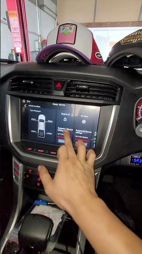 LDV T60 Ute Oil service reminder warning light manual reset