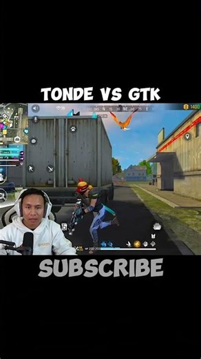 "Tonde vs GTK Gaming 🔎 Unbelievable BR Rank Fight - Free Fire Shorts"