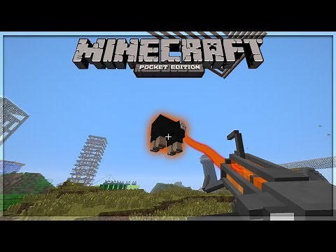 How to make a gravity gun in MCPE | command block (NO MODS!)