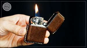 57K views · 2.3K reactions | Wet molding a leather Zippo lighter case...