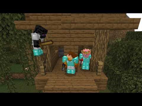 Minecraft Speedrunner vs 2 Hunters - Rematch