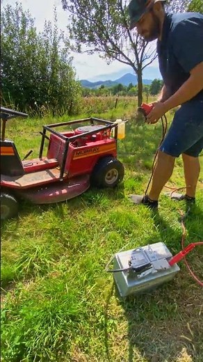 How i start my lawn mower