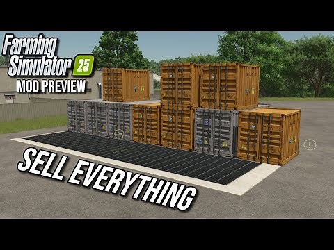 Mod Preview - Sell Everything (by Schultz) | Farming Simulator 25