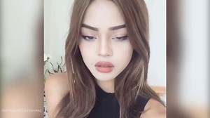 Model Lily May Mac strikes a pose on Instagram