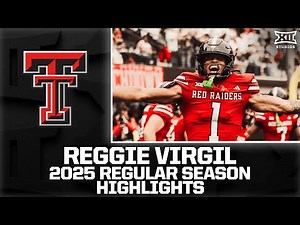 Reggie Virgil Regular Season Highlights | 2025 Big 12 Football