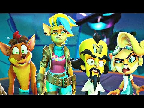 Crash Bandicoot 4: It's About Time - All Cutscenes / Full Movie