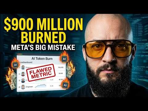 Meta Spent $900 Million on AI Tokens in 30 Days. Now They're Ranking Employees on It.