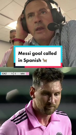 ¡El 🐐 respondió en su debut en MLS! El relato en español del golazo de tiro libre de Messi