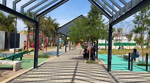 3.6K views · 83 reactions | ¿Aún no conoces el parque que construimos con el Programa de #MejoramientoUrbano en Chalco, #Edomex? ¡No pierdas tiempo! Son casi 3 mil m2 en los que se incluye una zona de juegos infantiles. Ve a hacer deporte, a caminar, o simplemente a pasar un buen rato al aire libre. #ChalcoLate❤️ | SEDATU | Facebook