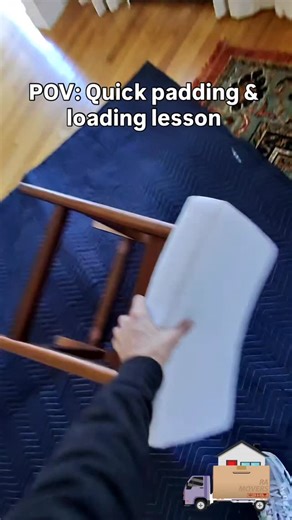 R.A Movers & Storage on Instagram: "POV: Before it goes on the truck, it gets wrapped — every time. Proper padding protects your furniture and helps us load the truck tighter so nothing shifts during transport. This is how we prevent scratches, scuffs, and damage before they even have a chance to happen. Professional movers don’t rush — they prepare. That’s Moving Different. 👉 Save this if you’re moving soon. ⸻ #RAMovers #MovingDifferent #POVMove #FurnitureProtection #PackingTips ProfessionalMo