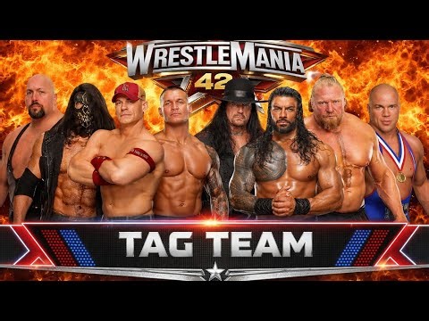 Tag Team Match - Big Show, AJ Styles, Cena, Orton Vs Undertaker, Reigns, Lesnar, Kurt | WWE 2k25