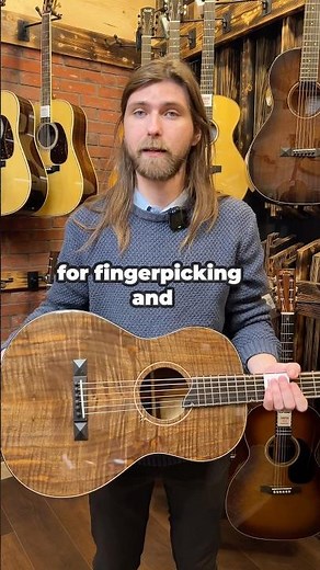 I didn't expect a small guitar to sound this full #acousticguitar #guitardemo #shorts