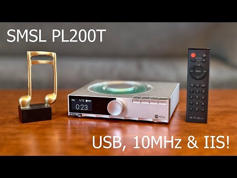 High-End CD Sound Without Breaking the Bank: SMSL PL200T CD transport review!
