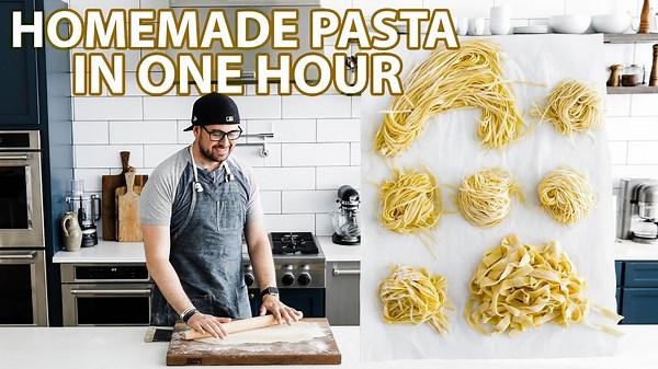 Fresh Pasta at Home in Just 4 Ingredients