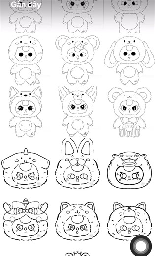 Hướng Dẫn Tô Màu Baby Three Dễ Thương
