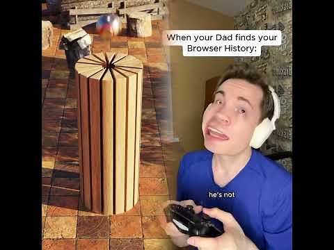 Dad finds your Browser History be like 😂. #funny #comedyvideos #duet