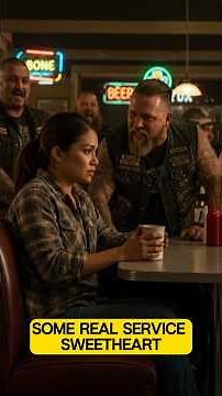 Biker Strikes Black Woman in Diner — He Never Knew She Was a MARINE Until It Was Too Late