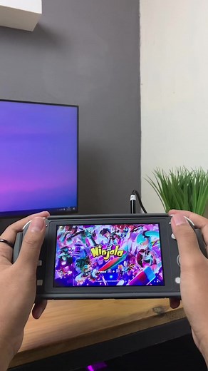 Ninjala Gameplay on Nintendo Switch Lite
