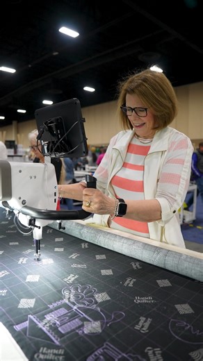 4.2K views · 38 reactions | The Handi Quilter Team has a wonderful time at quilt shows, and today we're taking you along for a day at the Rusty Barn -Quilt, Crafting & Sewing Festival in Salt Lake City, Utah! | Handi Quilter | Facebook