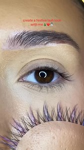 Our festive lash ribbons are a perfect lash for the party season, with multi-coloured lash fibres they’re sure to be a hit www.lashribbons.com #partylashes #christmaslashes❤️🎄 #diyeyelashextensions #lashribbons | 𝗟𝗮𝘀𝗵 𝗥𝗶𝗯𝗯𝗼𝗻𝘀 𝗗𝗜𝗬 𝗟𝗮𝘀𝗵𝗲𝘀