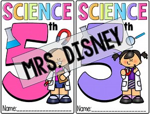 5th Grade Science Interactive Notebook Cover