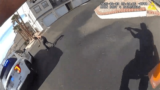 Dramatic video released from deadly gunfight involving officers near Laughlin